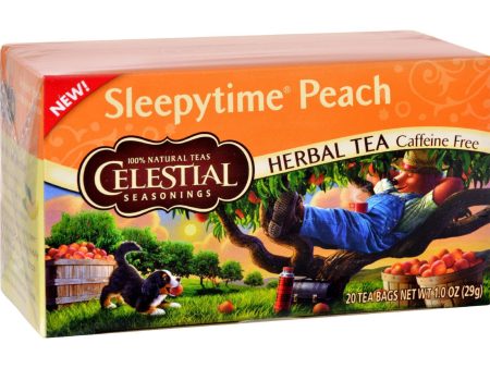 Celestial Seasonings Herbal Tea Sleepytime P - Case Of 6 - 20 Bag Online Hot Sale