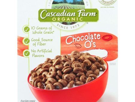 Cascadian Farm Cereal - Organic - Chocolate Os - 10.2 Oz - Case Of 10 Cheap