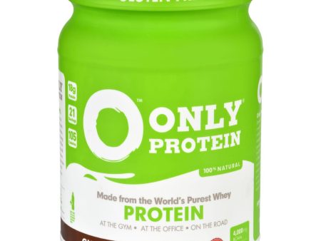 Only Protein Whey Protein - Pure - Chocolate - 1.25 Lb Fashion