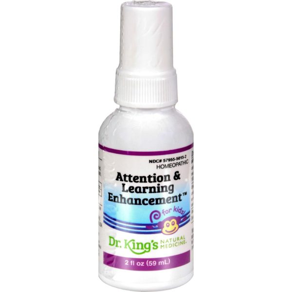 King Bio Homeopathic Attention And Learning Enhancement - 2 Fl Oz on Sale