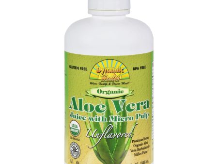 Dynamic Health Organic Aloe Vera Juice With Micro Pulp - 32 Fl Oz Fashion