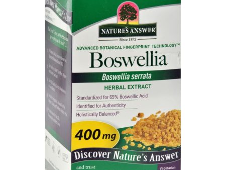 Nature s Answer Boswellia Extract - 90 Vegetarian Capsules Cheap