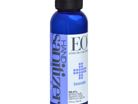 Eo Products Hand Sanitizer - Organic Lavender - 2 Fl Oz - Case Of 6 Online Hot Sale