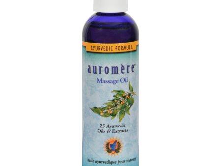 Auromere Ayurvedic Massage Oil - 4 Fl Oz Online Sale