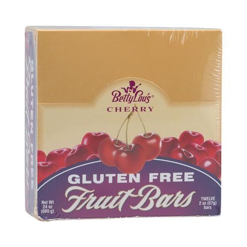 Betty Lou s Gluten Free Fruit Bars Cherry - 12 Bars - Case Of 12 Online Sale