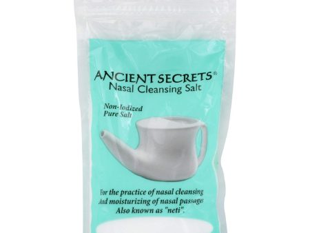 Ancient Secrets Nasal Cleansing Pot Salt - 8 Oz on Sale