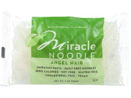 Miracle Noodle Pasta - Shirataki - Miracle Noodle - Angel Hair - 7 Oz - Case Of 6 Online