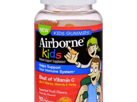 Airborne Vitamin C Gummies For Kids - Fruit - 42 Count Online