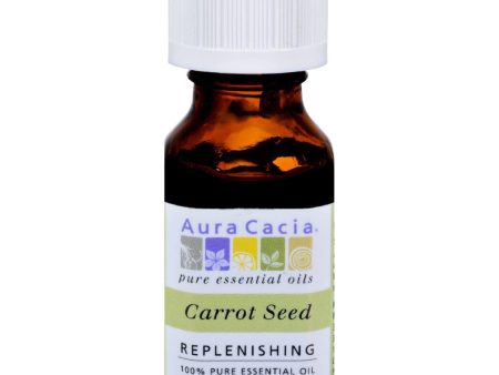 Aura Cacia Pure Essential Oil Carrot Seed - 0.5 Fl Oz Online