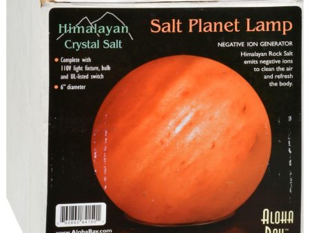 Himalayan Salt Crystal Lights Planet Globe Lamp - 1 Lamp For Discount