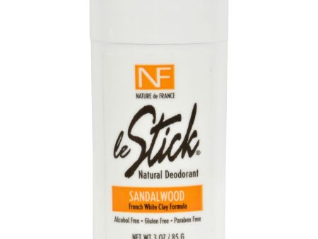 Nature De France Le Stick Deodorant Sandalwood - 3 Oz Online