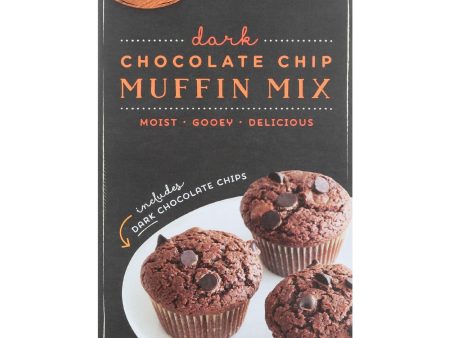 Cisse Muffin Mix - Fair Trade - Double Chocolate Chip - 16.65 Oz - Case Of 6 Sale