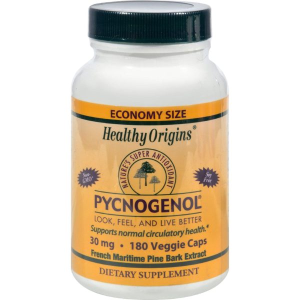 Healthy Origins Pycnogenol - 30 Mg - 180 Vegetarian Capsules Cheap