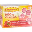 Alacer Emergen-c Vitamin C Fizzy Drink Mix Cranberry Pomegranate - 1000 Mg - 30 Packets Online