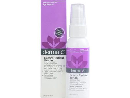 Derma E Evenly Radiant Serum - 2 Fl Oz Hot on Sale