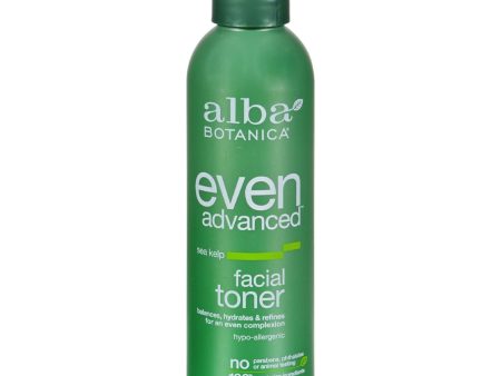 Alba Botanica Natural Even Advanced Sea Kelp Facial Toner - 6 Fl Oz Hot on Sale