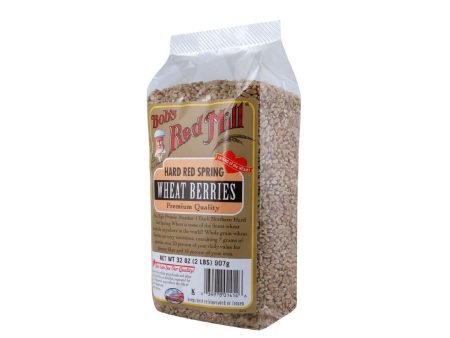 Bob s Red Mill Hard Red Spring Wheat Berries - 32 Oz - Case Of 4 Sale