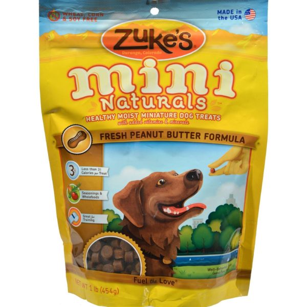 Zuke s Mini Naturals Dog Treats Peanut Butter - 16 Oz Online Hot Sale