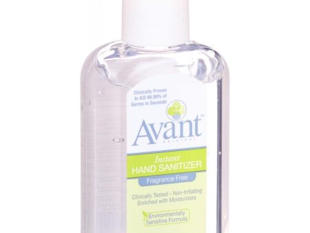 Avant Instant Hand Sanitizer - Original Fragrance Free - 2.75 Oz Online