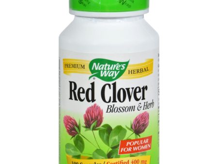 Nature s Way Red Clover Blossom And Herb - 100 Capsules Fashion