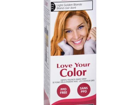 Love Your Color Hair Color - Cosamo - Non Permanent - Lt Gold Blonde - 1 Ct Supply