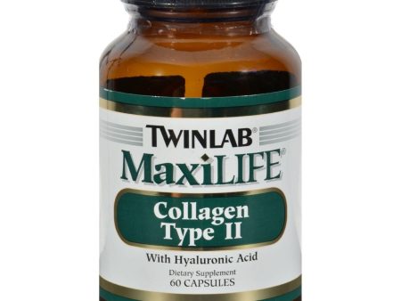 Twinlab Maxilife Collagen Type Ii - 60 Capsules Online Hot Sale