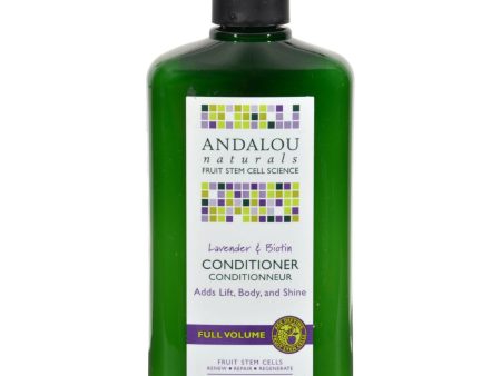 Andalou Naturals Full Volume Conditioner Lavender And Biotin - 11.5 Fl Oz Fashion