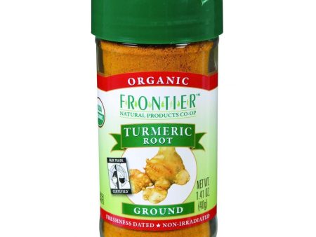 Frontier Herb Turmeric Root - Organic - Fair Trade Certified - Ground - 1.41 Oz Cheap