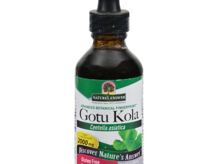 Nature s Answer Gotu Kola Herb - 2 Fl Oz Online Hot Sale