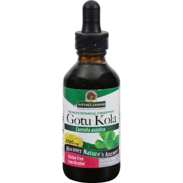 Nature s Answer Gotu Kola Herb - 2 Fl Oz Online Hot Sale