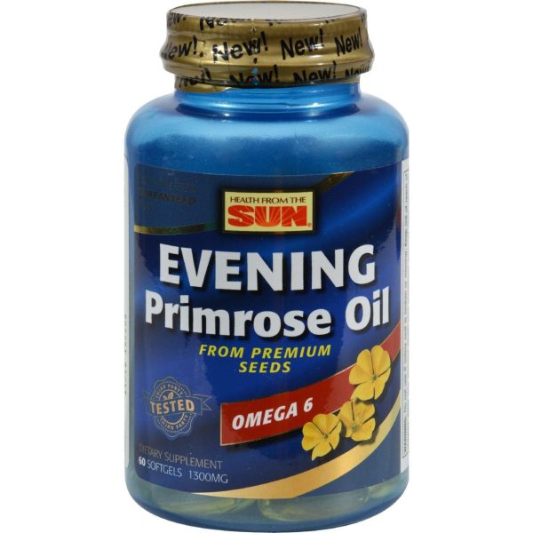 Health From The Sun Evening Primrose Oil - 1300 Mg - 60 Caps Discount