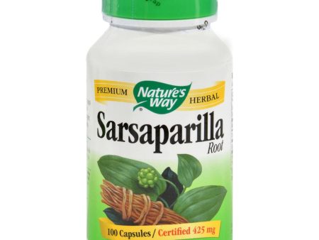 Nature s Way Sarsaparilla Root - 100 Capsules For Sale