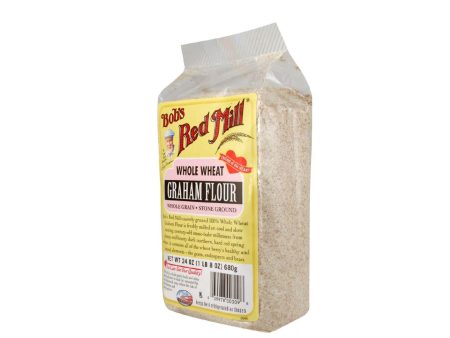 Bob s Red Mill Graham Flour - 24 Oz - Case Of 4 For Sale