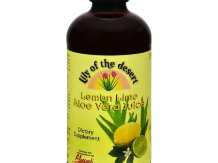 Lily Of The Desert Aloe Vera Juice Lemon Lime - 32 Fl Oz Cheap