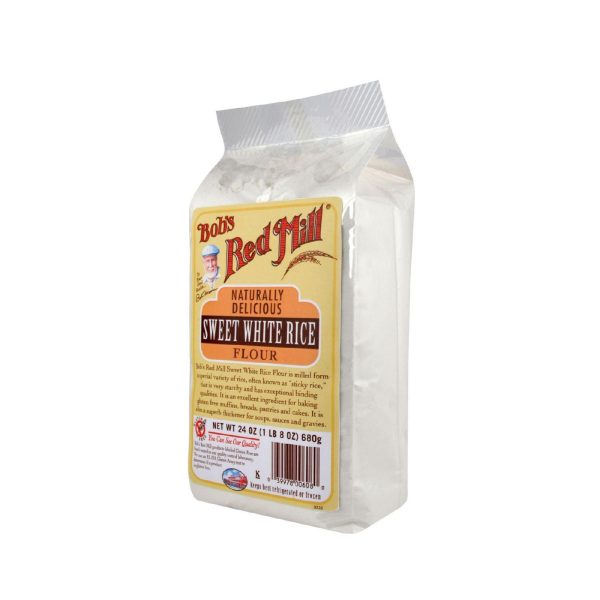 Bob s Red Mill Sweet White Rice Flour - 24 Oz - Case Of 4 Online now