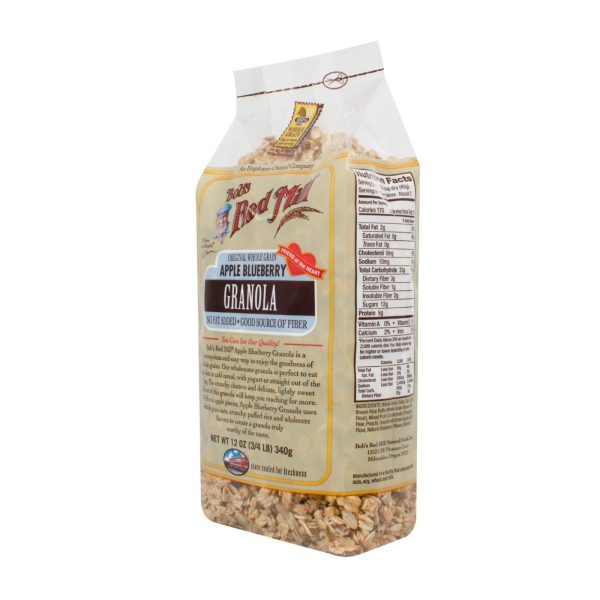 Bob s Red Mill Apple Blueberry Granola - 12 Oz - Case Of 4 Sale