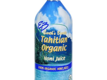 Earth s Bounty Tahitian Organic Noni Juice - 32 Fl Oz For Cheap