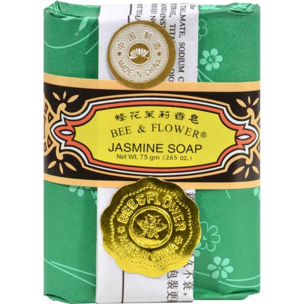 Bee And Flower Soap Jasmine - 2.65 Oz - Case Of 12 For Sale