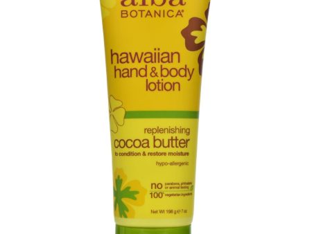 Alba Botanica Hawaiian Hand And Body Lotion Cocoa Butter - 7 Fl Oz Fashion