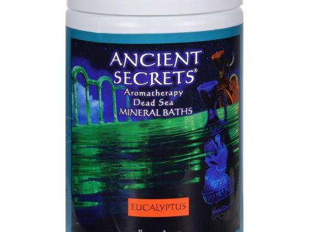 Ancient Secrets Aromatherapy Dead Sea Mineral Baths Eucalyptus - 2 Lbs Cheap