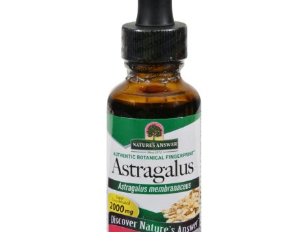 Nature s Answer Astragalus Root - 1 Fl Oz Online Sale