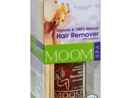 Moom Organic Hair Removal Kit With Lavender Spa Formula - 1 Kit Hot on Sale