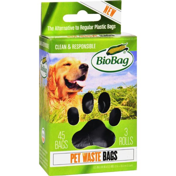 Biobag Dog Waste Bags On A Roll - 45 Count Hot on Sale