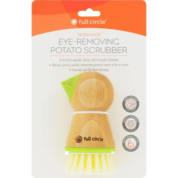 Full Circle Home Tater Mate Potato Brush With Eye Remover Discount