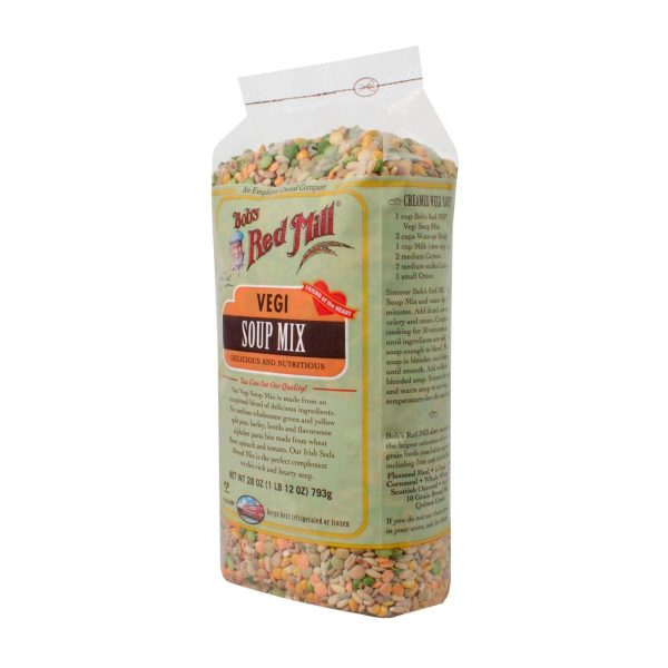 Bob s Red Mill Vegetable Soup Mix - 28 Oz - Case Of 4 Fashion