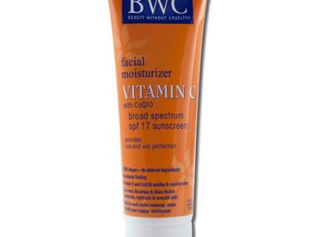 Beauty Without Cruelty Facial Moisturizer Spf 12 Sunscreen Vitamin C With Coq10 - 4 Fl Oz on Sale