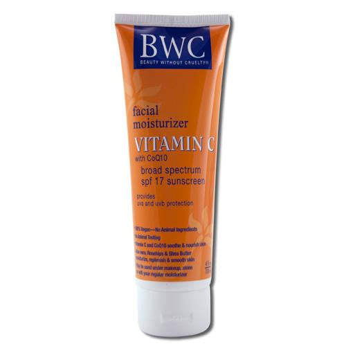 Beauty Without Cruelty Facial Moisturizer Spf 12 Sunscreen Vitamin C With Coq10 - 4 Fl Oz on Sale