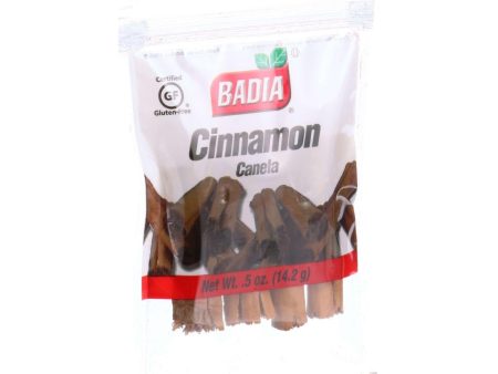 Badia Spices Cinnamon Sticks - .5 Oz - Case Of 12 on Sale