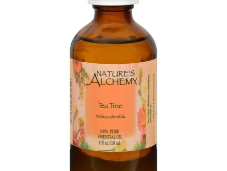 Nature s Alchemy Essential Oil - 100 Percent Pure - Tea Tree - 4 Fl Oz Discount