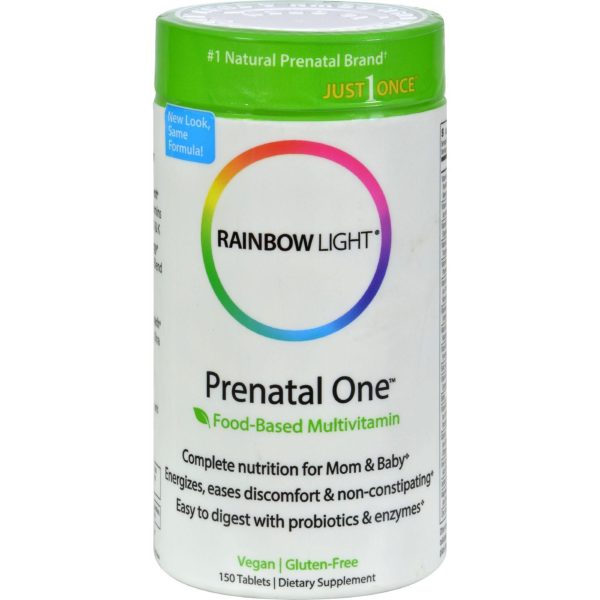 Rainbow Light Prenatal One Multivitamin - 150 Tablets Fashion